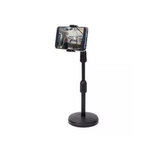 Mobile Phone Holder for Live Broadcast & ZOOM - Adjustable Stand for Content Creators