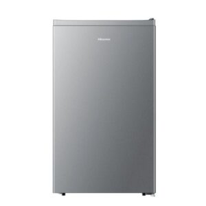 Hisense 90L Single Door Refrigerator (REF 093 DR) - Silver | Compact & Energy Efficient Fridge