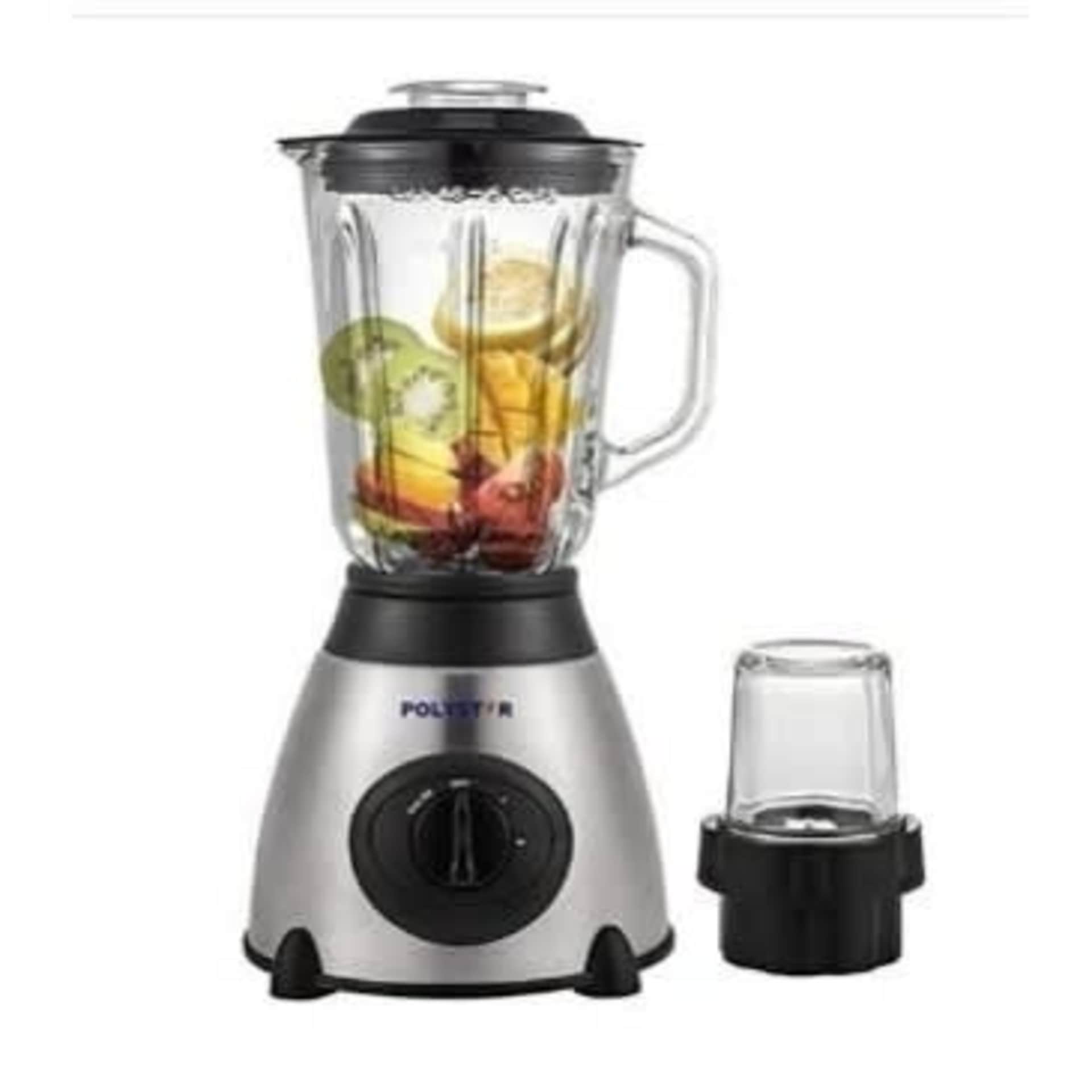 Polystar 2-in-1 Blender PV-BL509G: Powerful 1.5L Capacity for Smoothies & More