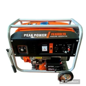 Peak Power 5.5KVA Generator with Remote Start & Key Start - 100% Copper, Low Noise, Fuel Efficient