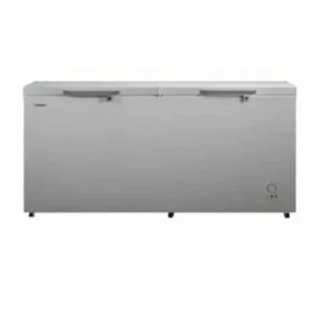 Hisense 500L Double Door Freezer FC66DD - Silver | R600 Gas | Frost-Free Cooling