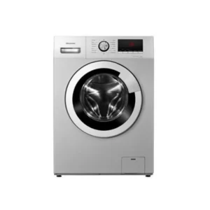 Hisense 6kg Silver Front Loader Washing Machine with Smart Control (WM 6012S) - Efficient & Connected Laundry