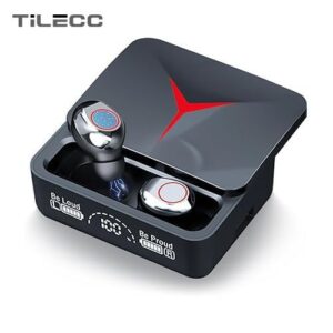 TiLECC Wireless Earphones: Bluetooth 5.3, Slide Cover, Extended Battery Life