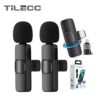 TiLECC Wireless Lavalier Microphone: Crystal Clear Audio for iPhone Video Recording