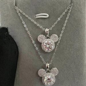 Vvs Moissanite Diamonds Female Necklace