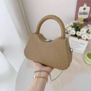 Mlouye Mini Pandora Bag – Woven Leather